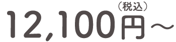 9,900円(税込)～